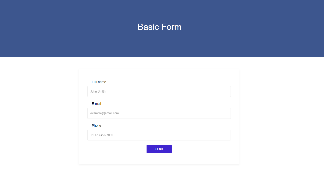Basic Form-2